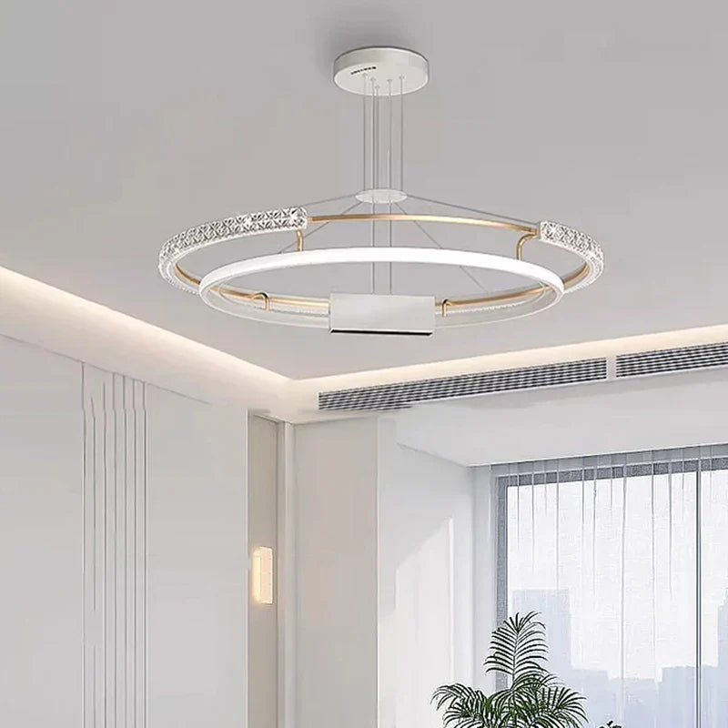lampadario moderno di lusso a LED per illuminazione interna