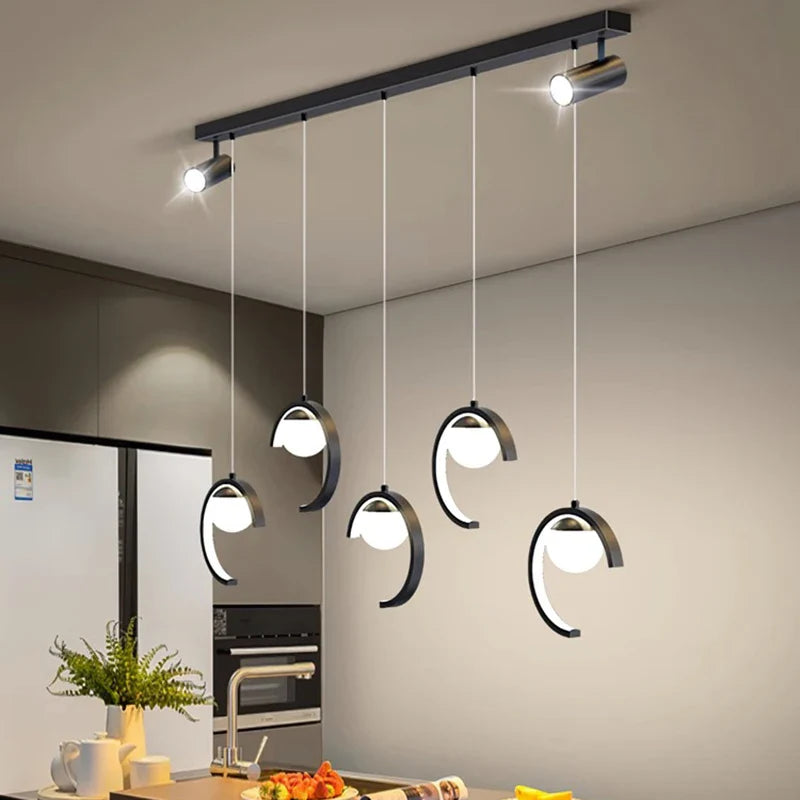 lampadario moderno per decorazione interna illuminazione a sospensione
