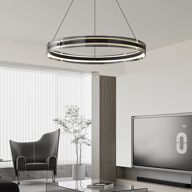 lampadario creativo in vetro per illuminazione personalizzata moderna