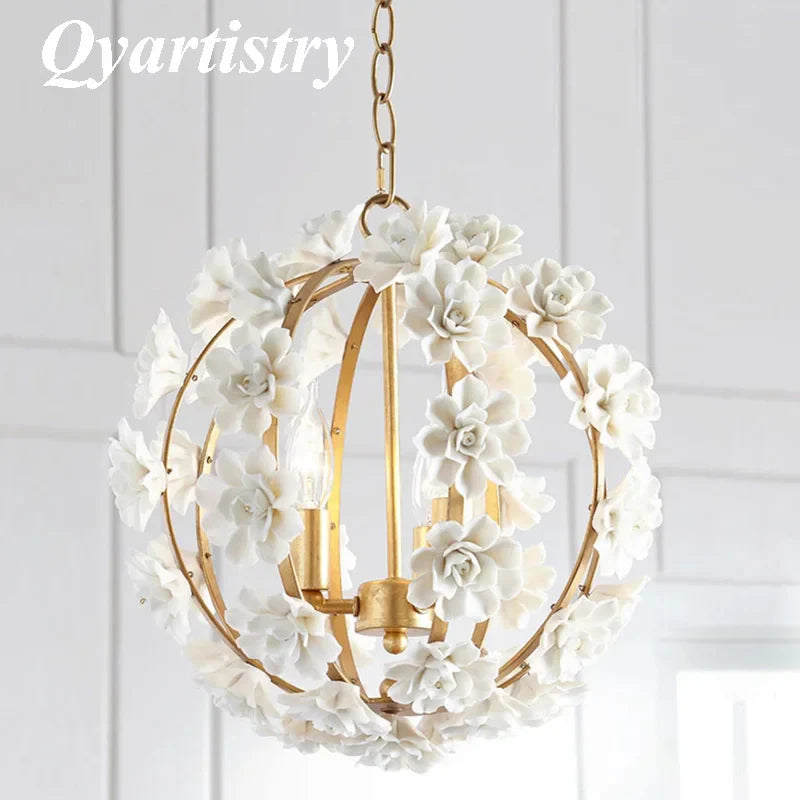 lampadario stile impero reale retrò con LED integrata