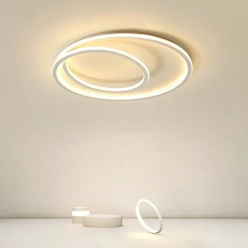 Lampadario design per spazio moderno.