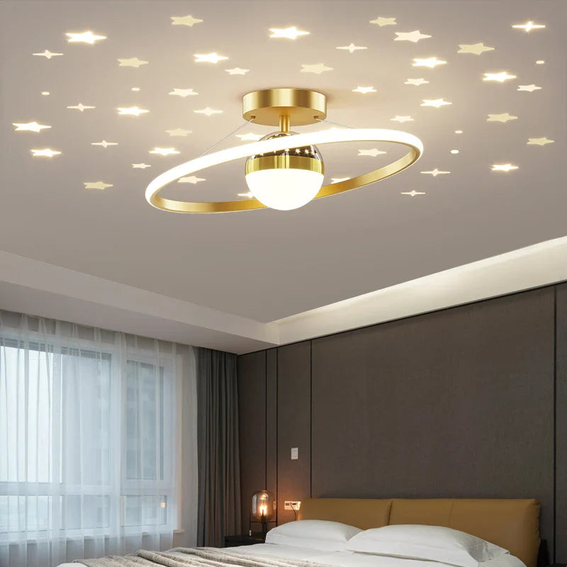 Lampadario LED design chic luminoso