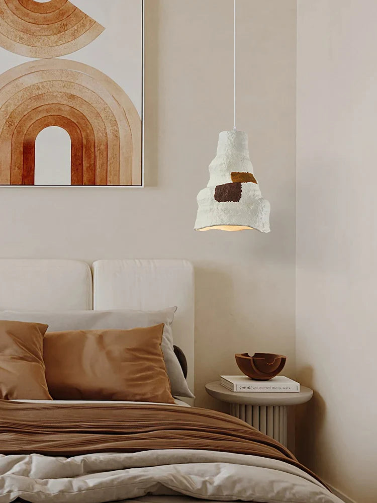 lampadario nordico wabi sabi design moderno illuminazione decorativa per caffè