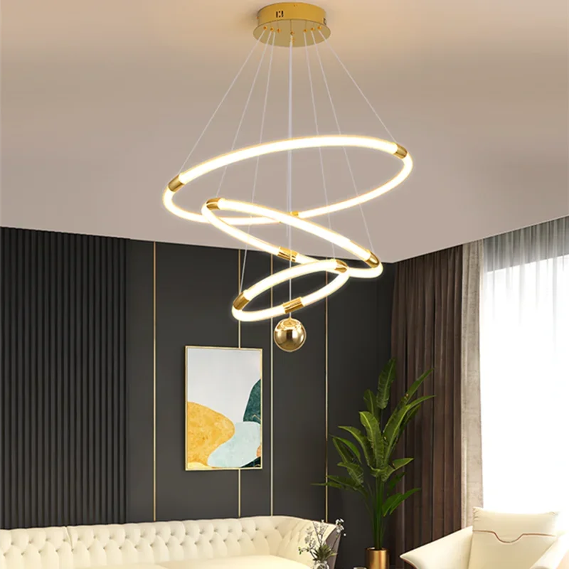 Lampadario LED design, innovazione elegante