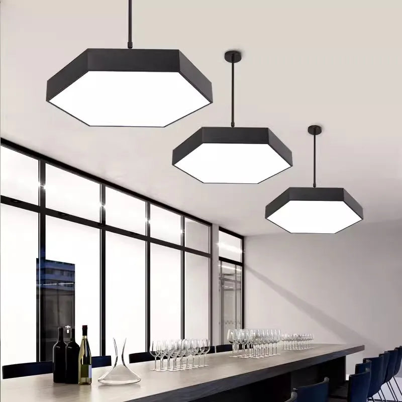 lampadario moderno a LED per interni creativi e personalizzati