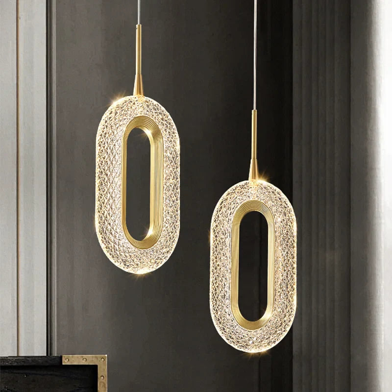 Lampadario LED design nordico moderno