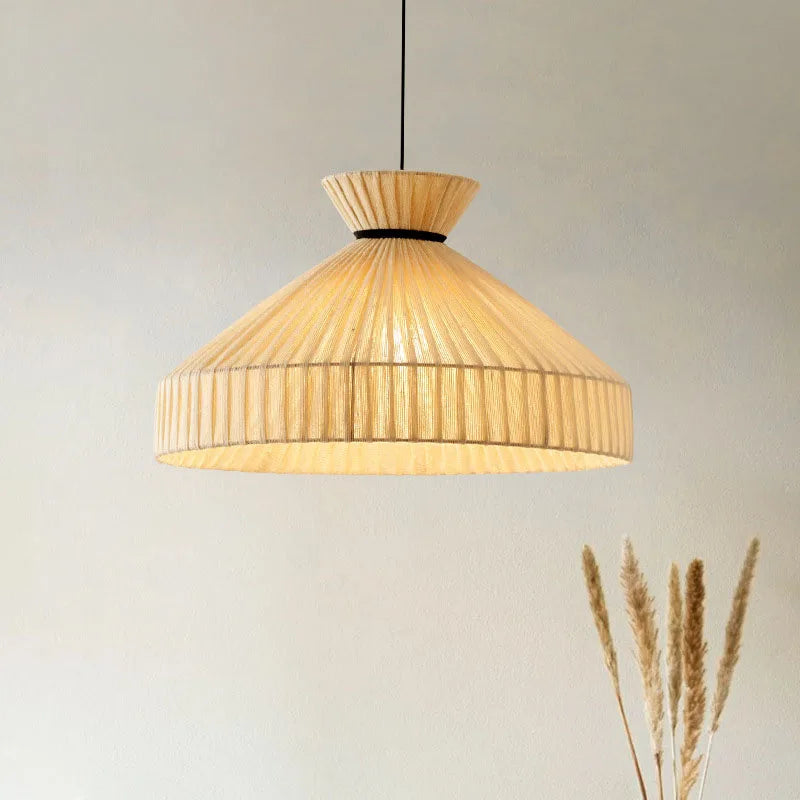 lampadario nordico minimalista stile crema led sospeso