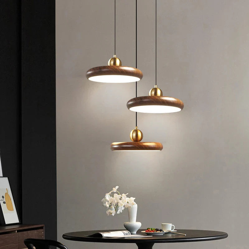 lampadario in ferro effetto venatura legno lampade sospese variabili