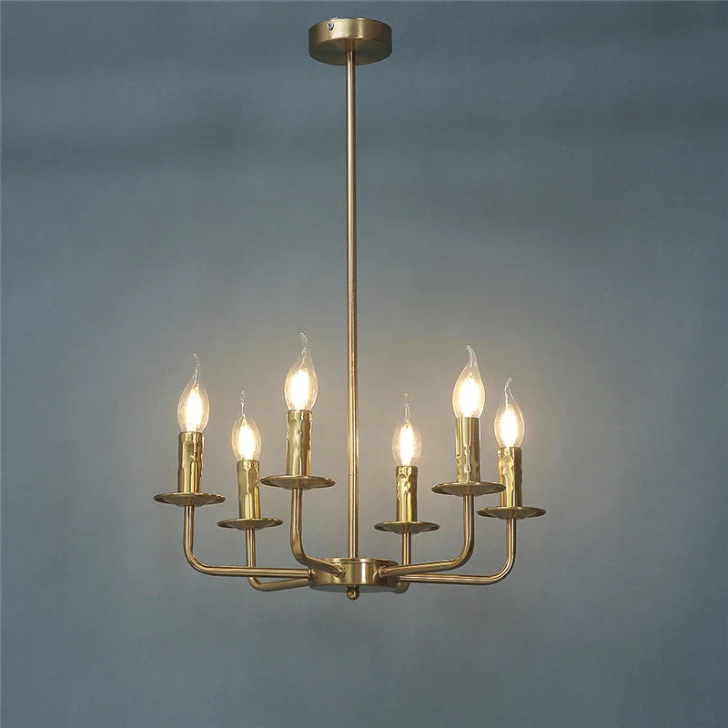 Lampadario in ferro moderno ed elegante