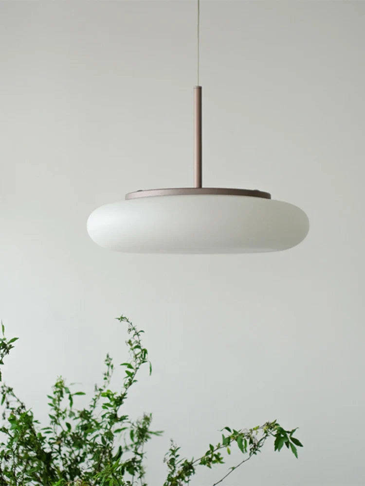 lampadario circolare a led moderno per interni minimalisti
