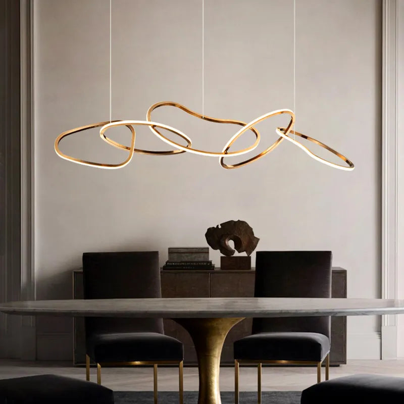 Lampadari moderni lampade a sospensione per soggiorno lampade a soffitto sospese vintage sala da pranzo illuminazione interna sospensione