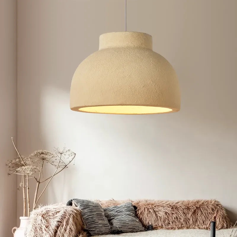 Sospensione Wabi Sabi sala da pranzo LED giapponese camera creativa tavolo bar studio design illuminazione lampadario