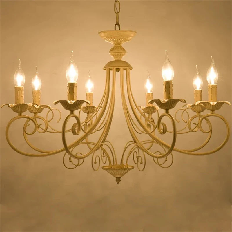 Lampadario Metallo Classico Elegante Chic