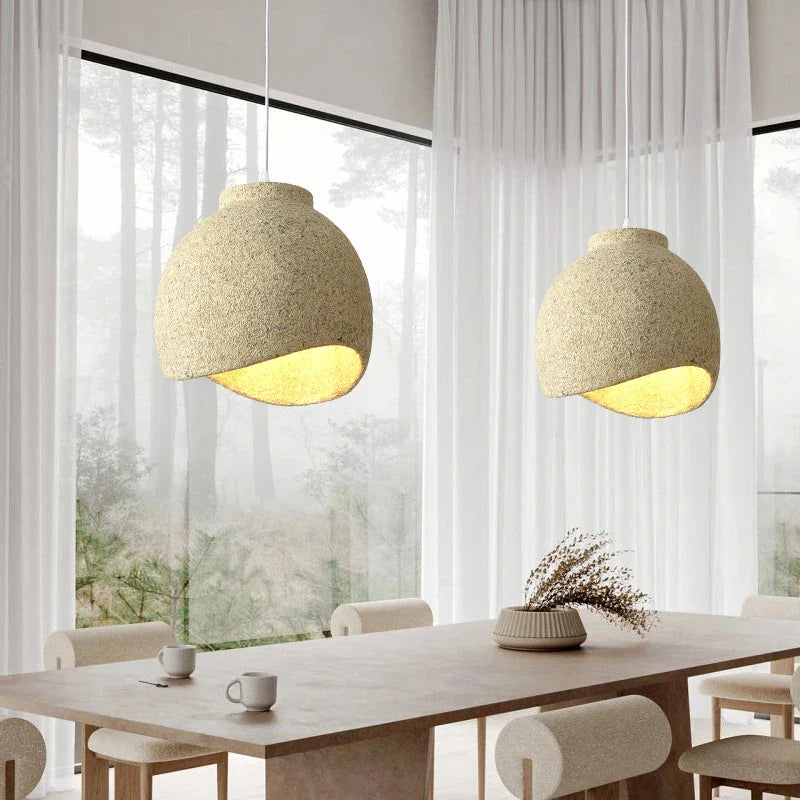 lampadario wabi sabi nordico per ristorante bar e decorazione familiare