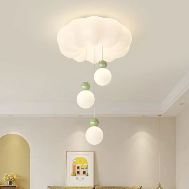 lampadario moderno nuvola per camera bambini romantico e accogliente