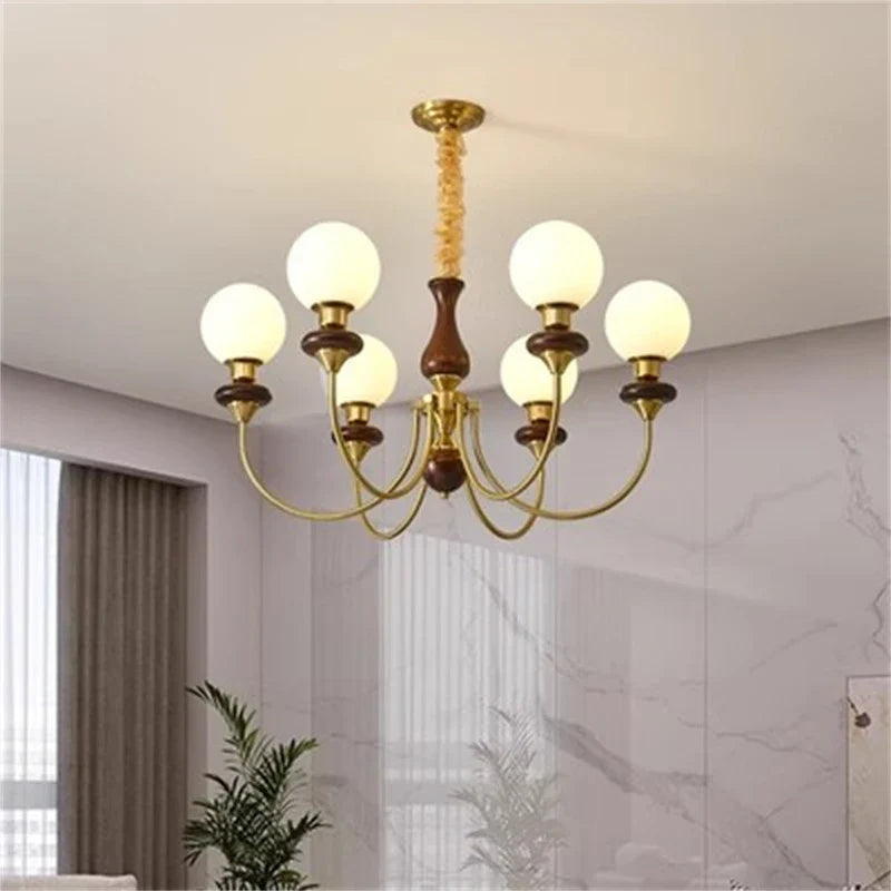 Sospensione retrò, design luminoso vintage