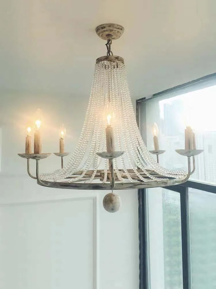 Lampadario retrò industriale dorato vintage
