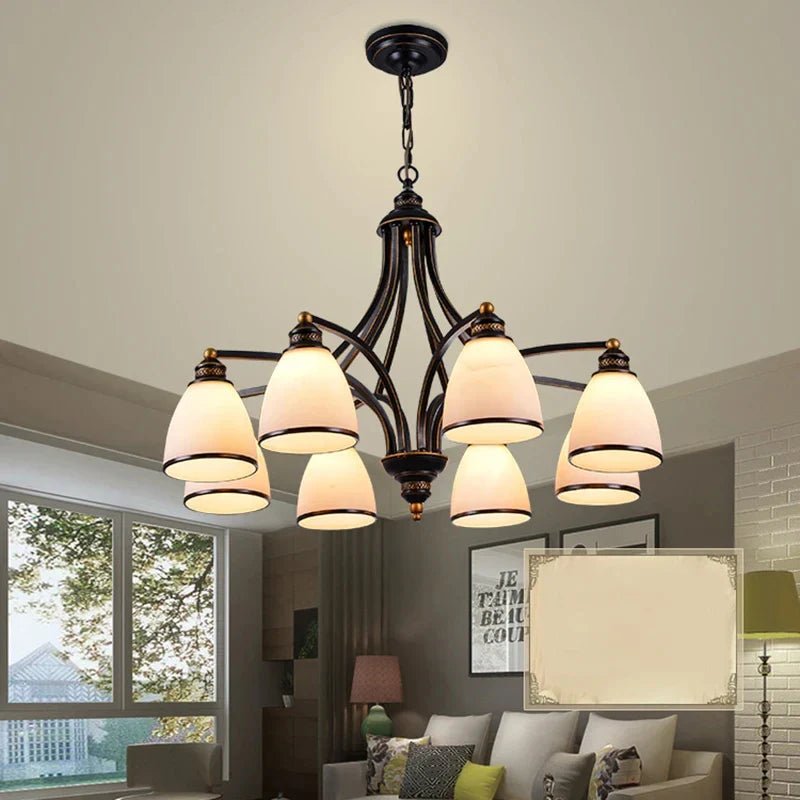 Lampadario sospeso vintage industriale elegante