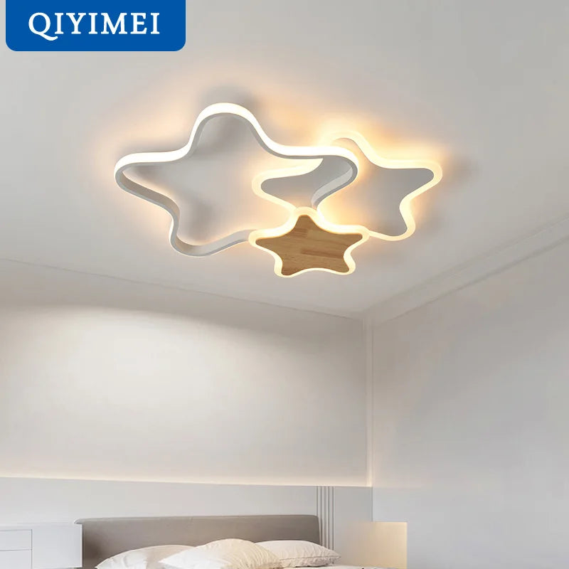lampadario LED moderno in acrilico per illuminazione interna