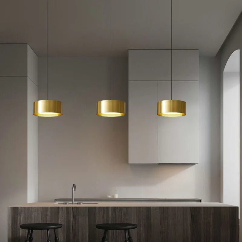 Lampadari Ottone Contemporanei Eleganti