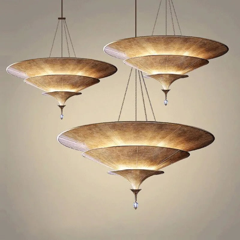 lampadario buddhista asiatico per decorazione d'interni elegante