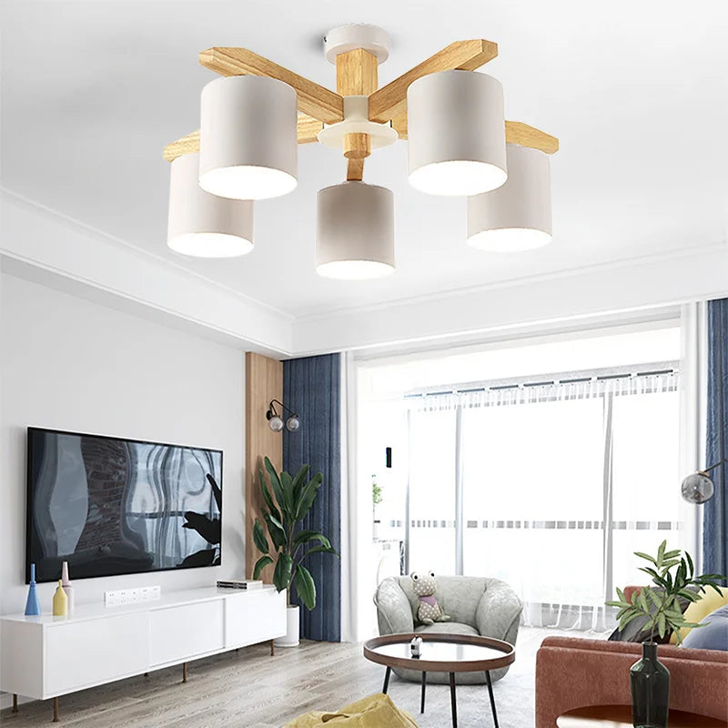 Lampadario chic nordico minimalista