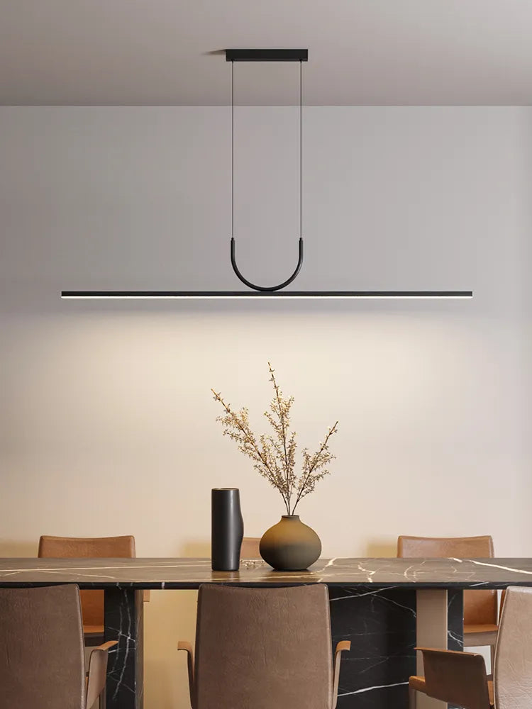 Lampadario elegante design moderno nero/bianco