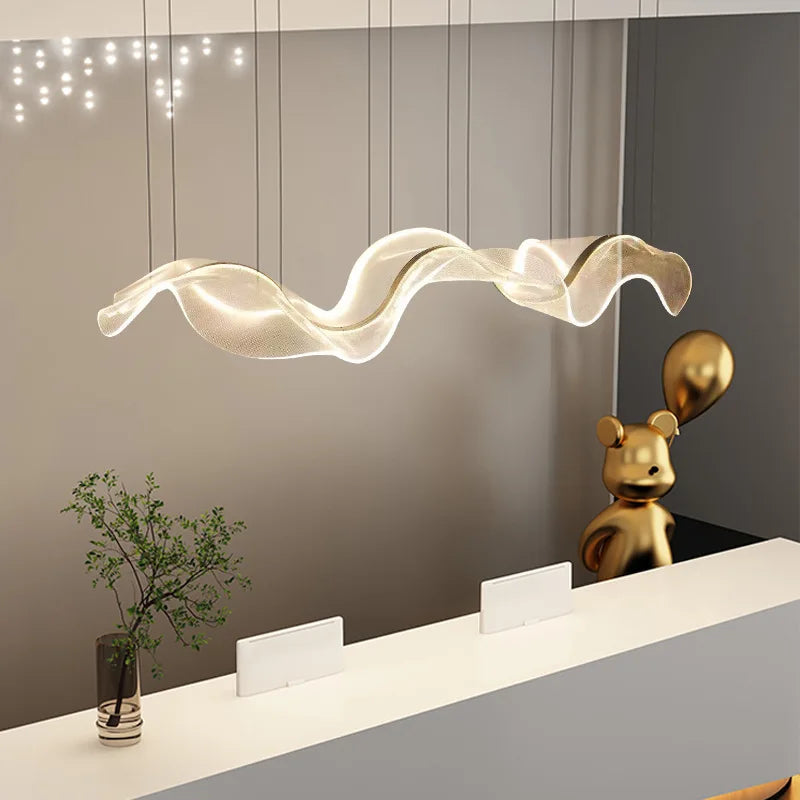 Lampadario LED contemporaneo elegante e luminoso