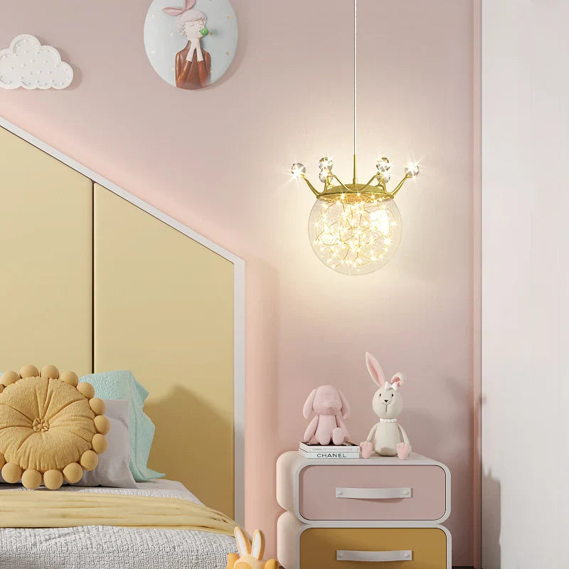 lampadario nordico moderno minimalista led luna decorazione casa