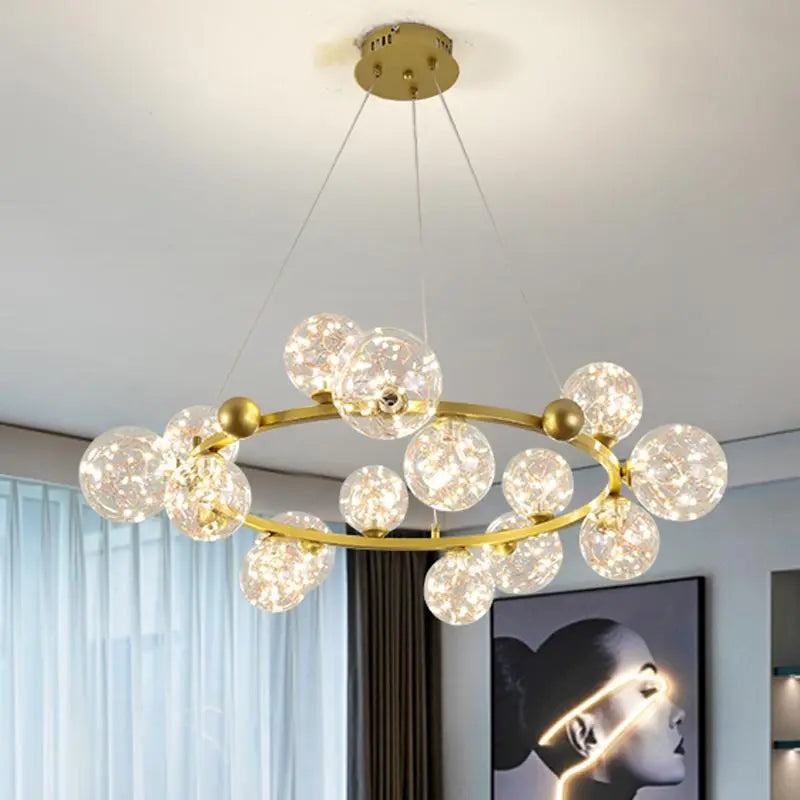 Eleganza Scandinava: Lampadario LED Moderno