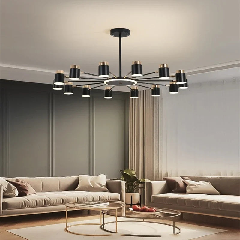 Lampadario nordico chic e pulito