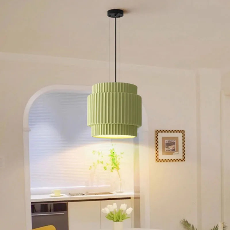 lampadario in resina effetto caffè con filo per lampadina regolabile