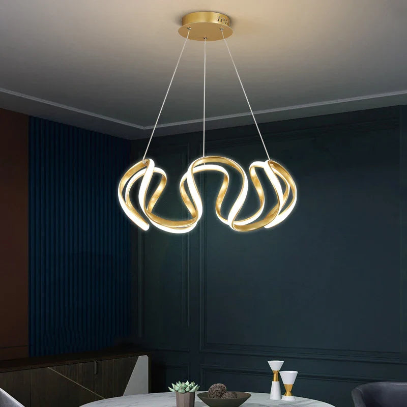 lampadario moderno LED decorazione casa moda plafoniera lampade