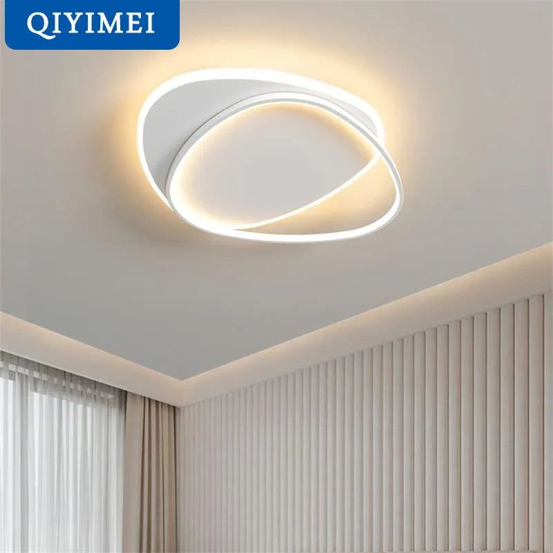 qiyimei lampadario LED moderno per illuminazione interna decorazione casa