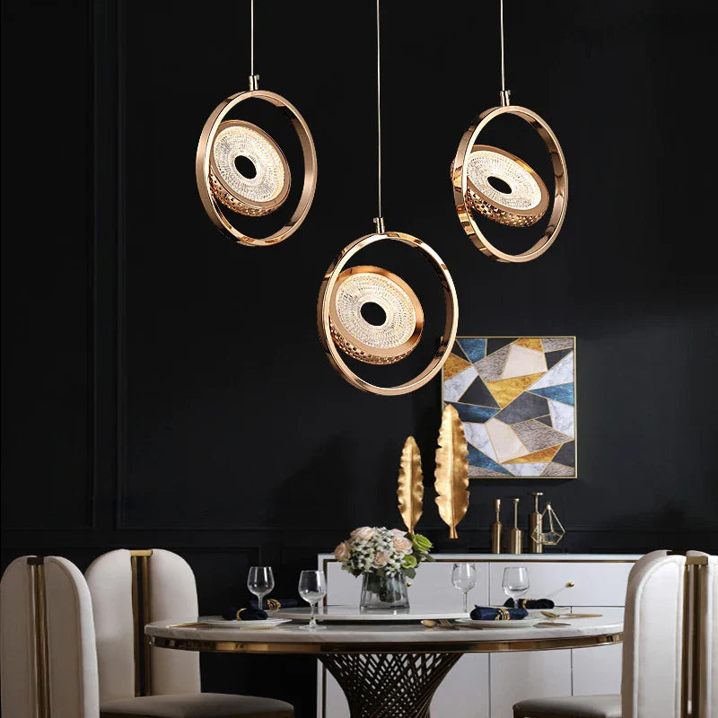 lampadario di lusso nordico per decorazione interna elegante