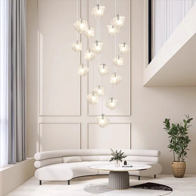 Lampadario moderno a LED per illuminazione interna sospeso