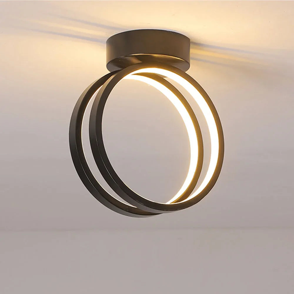 Lampadario rotondo LED moderno elegante