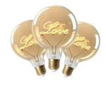 Ampoule LED rétro Edison 220V 4W variable G125