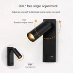 Applique Led 3W Usb Créative Bronze Murale Chambre