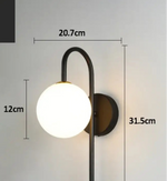 Applique Led Élégante Pour Espaces Contemporains Murale Chambre