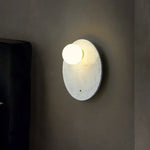 Applique Led Marbre Vert Élégance Design Nordique. Murale Chambre