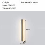 Applique Led Moderne Design Scandinave Élégant C2 Style / Warm White (2700-3500K) Applique Murale