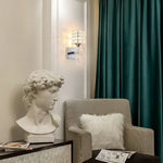 Applique Led Moderne Et Élégante Design Cristal. Murale Chambre