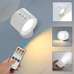 Applique Led Murale Sans Fil Rechargeables Blanc / Rechargeable Par Usb Chambre