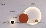 Applique Mural Grand Rond Pour Salon