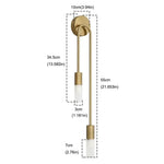 Applique Murale 2 Ampoules pour Cage d'Escalier