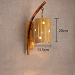 Applique Murale Bambou Zen Exotique. Style C Chambre