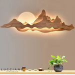 Applique Murale Bois Élégante Épurée Lumineuse. Chambre