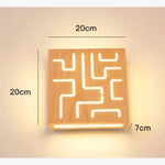 Applique Murale Bois Nordique Cerf Déco Applique Chambre