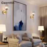 Applique Murale Boule Led Design Scandinave Chambre